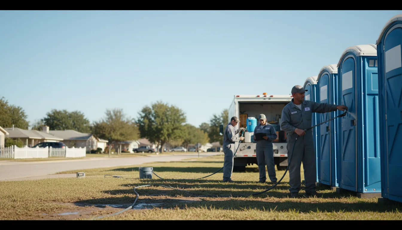 Long-Term Portable Toilet Rental in Lynx, OH near me